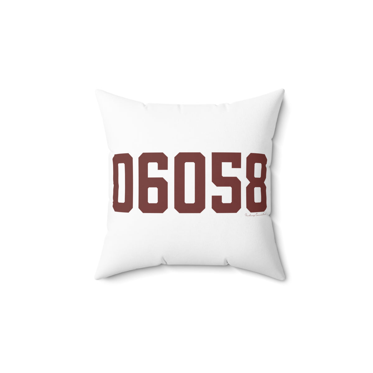 06058 Norfolk Connecticut Zip Code Polyester Square Pillow