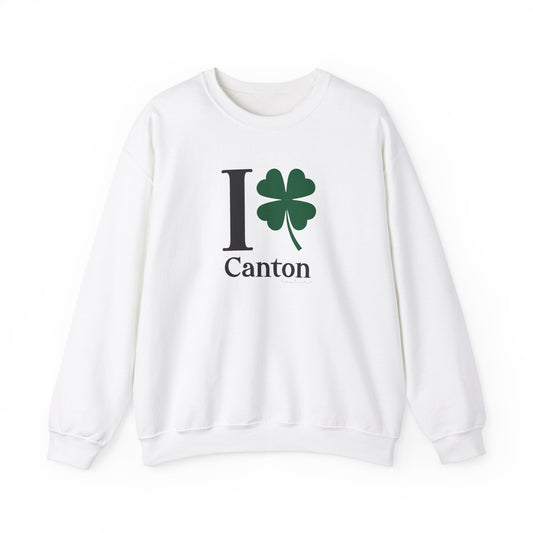 I Clover Canton Unisex Heavy Blend™ Crewneck Sweatshirt