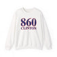 860 Clinton Red White & Blue Unisex Heavy Blend™ Crewneck Sweatshirt