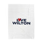 Love Wilton Velveteen Plush Blanket
