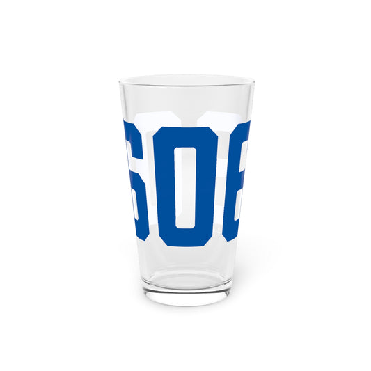 06066 Vernon Connecticut Zip Code Pint Glass, 16oz