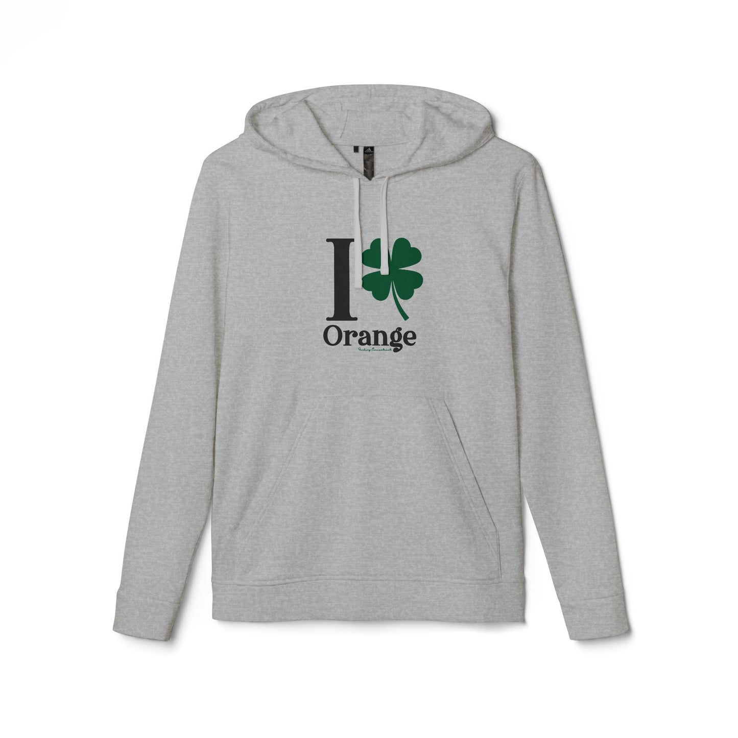 I Clover Orange adidas Unisex Fleece Hoodie