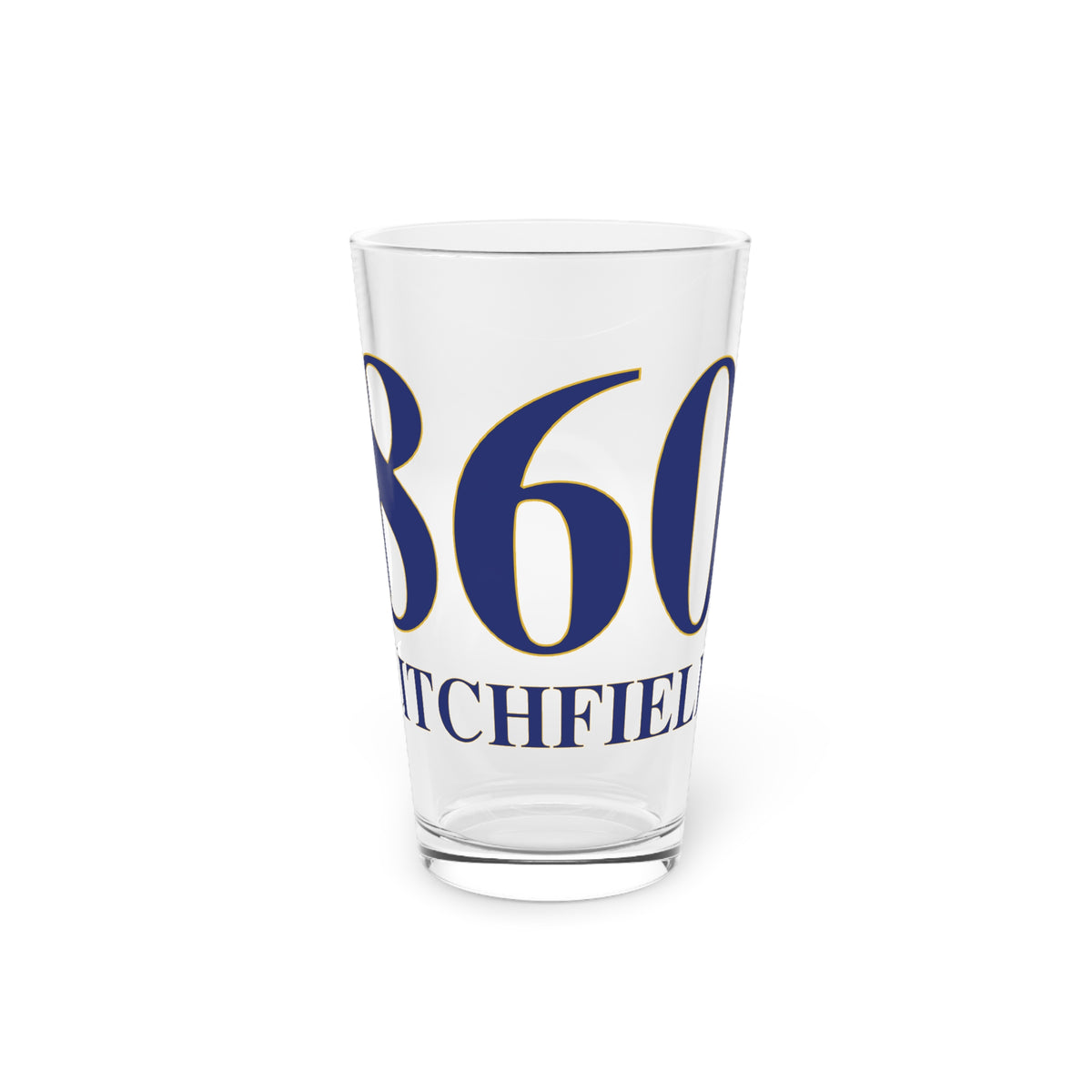 860 Litchfield Pint Glass, 16oz