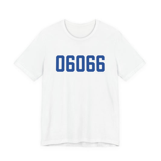 06066 Vernon Connecticut Zip Code Unisex Jersey Short Sleeve T-Shirt