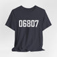 06807 - Greenwich CT Zip Code Unisex Jersey Short Sleeve T-Shirt