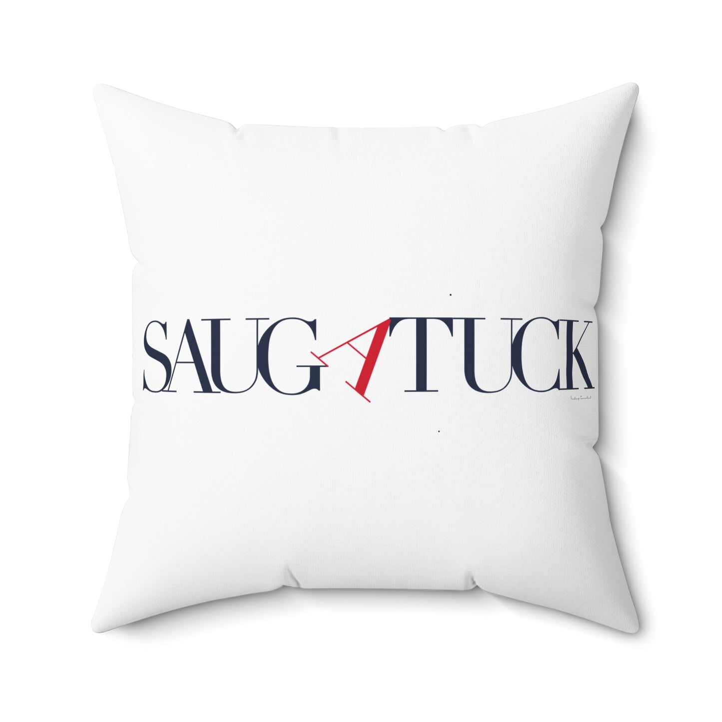 41 Tilt Saugatuck Spun Polyester Square Pillow
