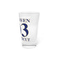 West Haven 203 Connecticut Pint Glass, 16oz