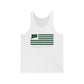 Colebrook Connecticut St. Patrick’s Day Flag Unisex Jersey Tank Top