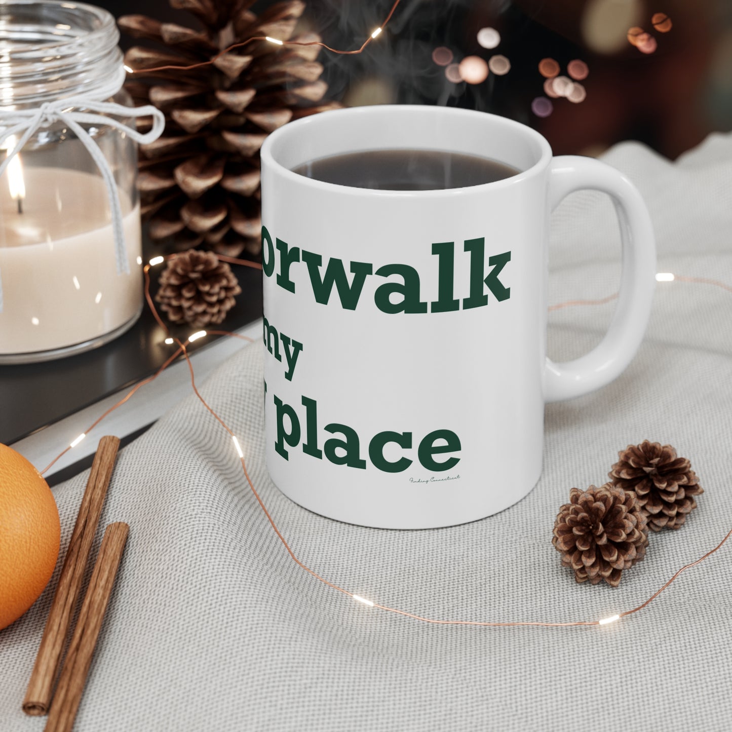 East Norwalk is My Happy Place Mug 11oz