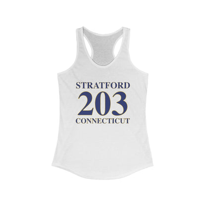 Stratford 203 Connecticut Women's Ideal Racerback Tank