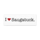 I Heart Saugatuck. Matte Canvas, Stretched, 1.25"