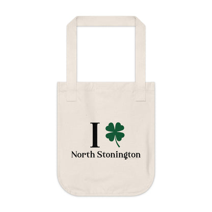 I Clover North Stonington Organic Canvas Tote Bag