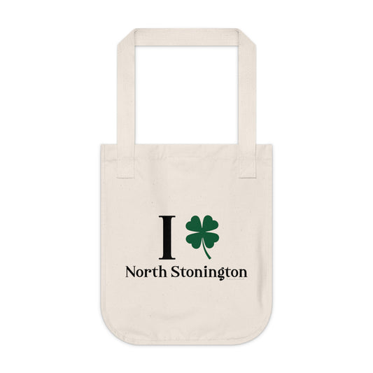 I Clover North Stonington Organic Canvas Tote Bag