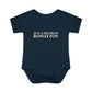 Just a kid from Rowayton Infant Baby Rib Bodysuit