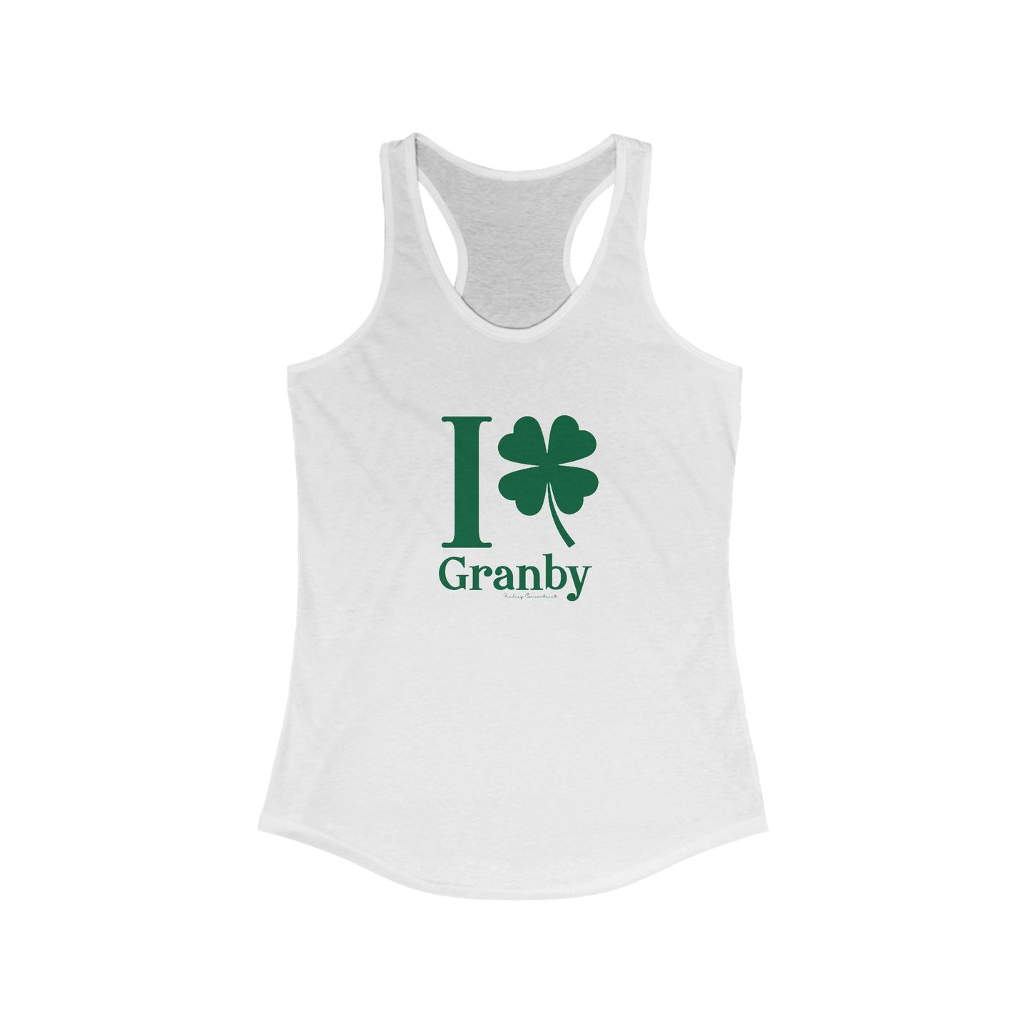 I Clover Granby Women's Ideal Racerback Tank Top