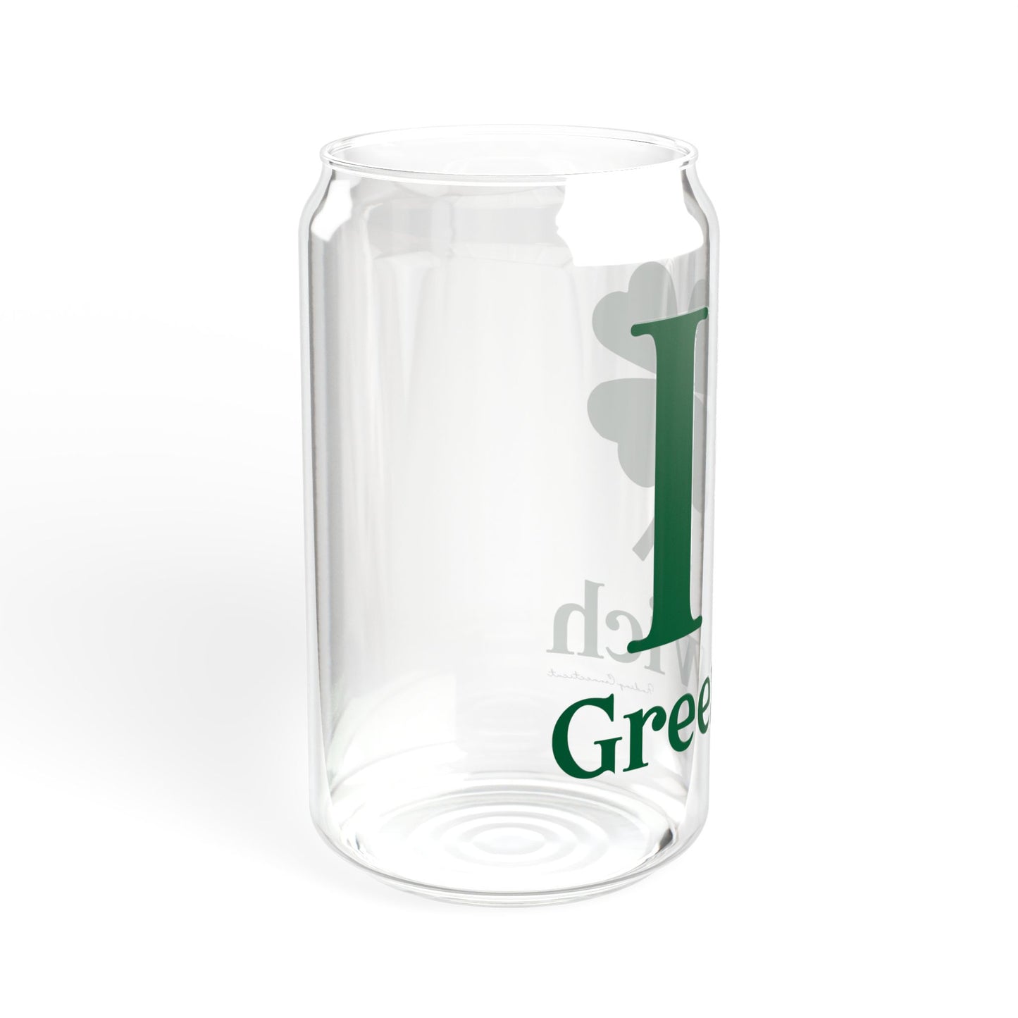 I Clover Greenwich Sipper Glass, 16oz