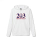 203 Beacon Falls Red White &Blue adidas Unisex Fleece Hoodie