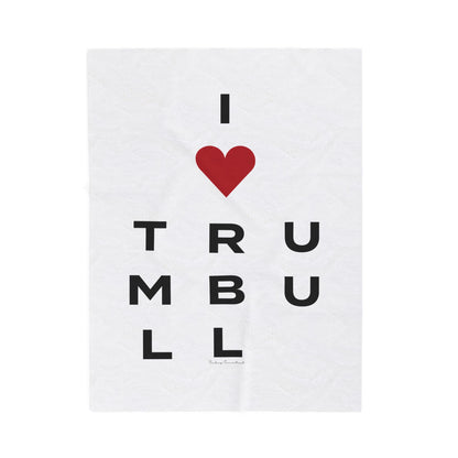 Trumbull Vision Velveteen Plush Blanket