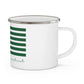 Beacon Falls Connecticut St. Patrick’s Day Flag Enamel Camping Mug
