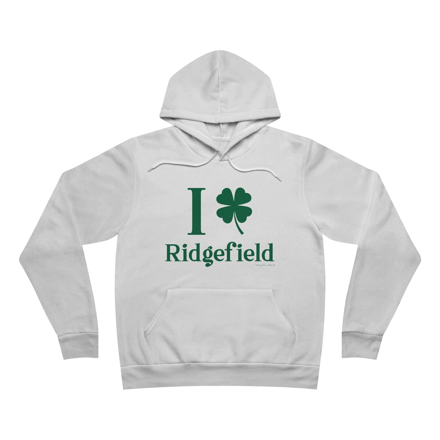 I Clover Ridgefield (Green) Unisex Sponge Fleece Pullover Hoodie