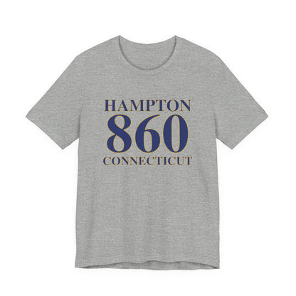Hampton 860 Connecticut Unisex Jersey Short Sleeve T-Shirt