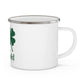 I Clover Suffield Enamel Camping Mug