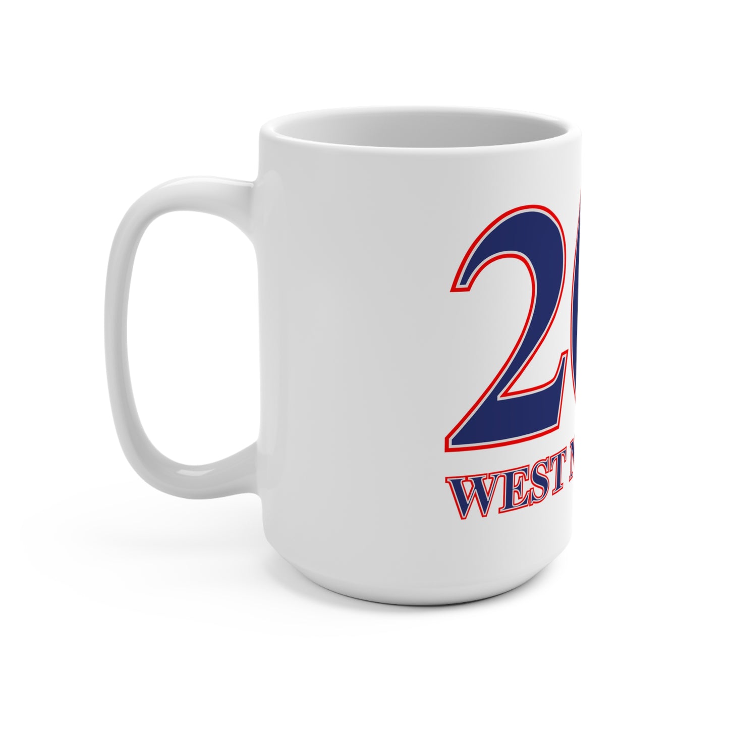 203 West Norwalk, Red, White & Blue  Mug 15oz