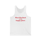West Hartford is My Happy Place Unisex Jersey Tank Top