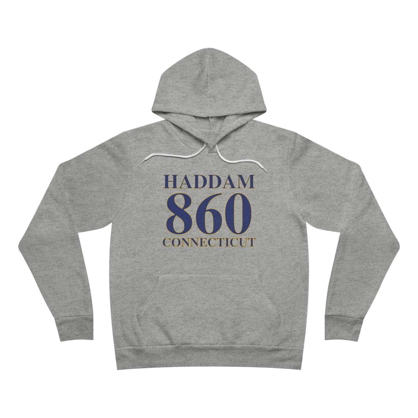 Haddam 860 Connecticut Unisex Sponge Fleece Pullover Hoodie