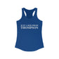 Just a kid from Thompson Women's Ideal Racerback Tank Top