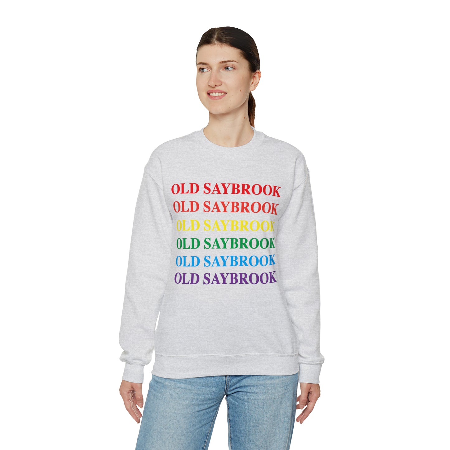 Old Saybrook Pride Unisex Heavy Blend™ Crewneck Sweatshirt