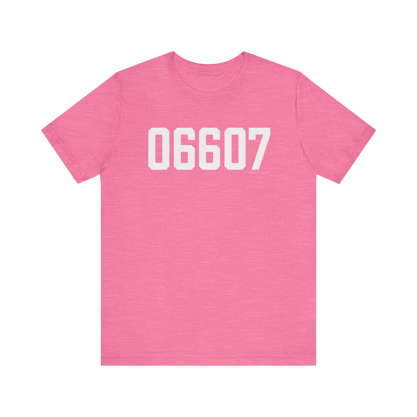06607 Bridgeport CT Zip Code Unisex Jersey Short Sleeve T-Shirt