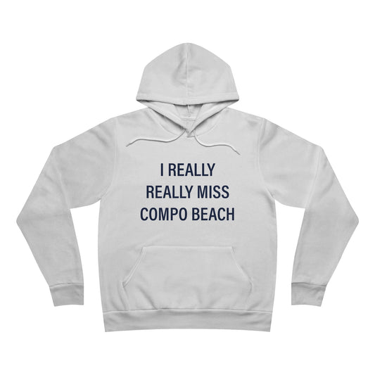 I Really Really Miss Compo Beach Unisex Sponge Fleece Pullover Hoodie Sweatshirt