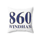 860 Windham Spun Polyester Square Pillow