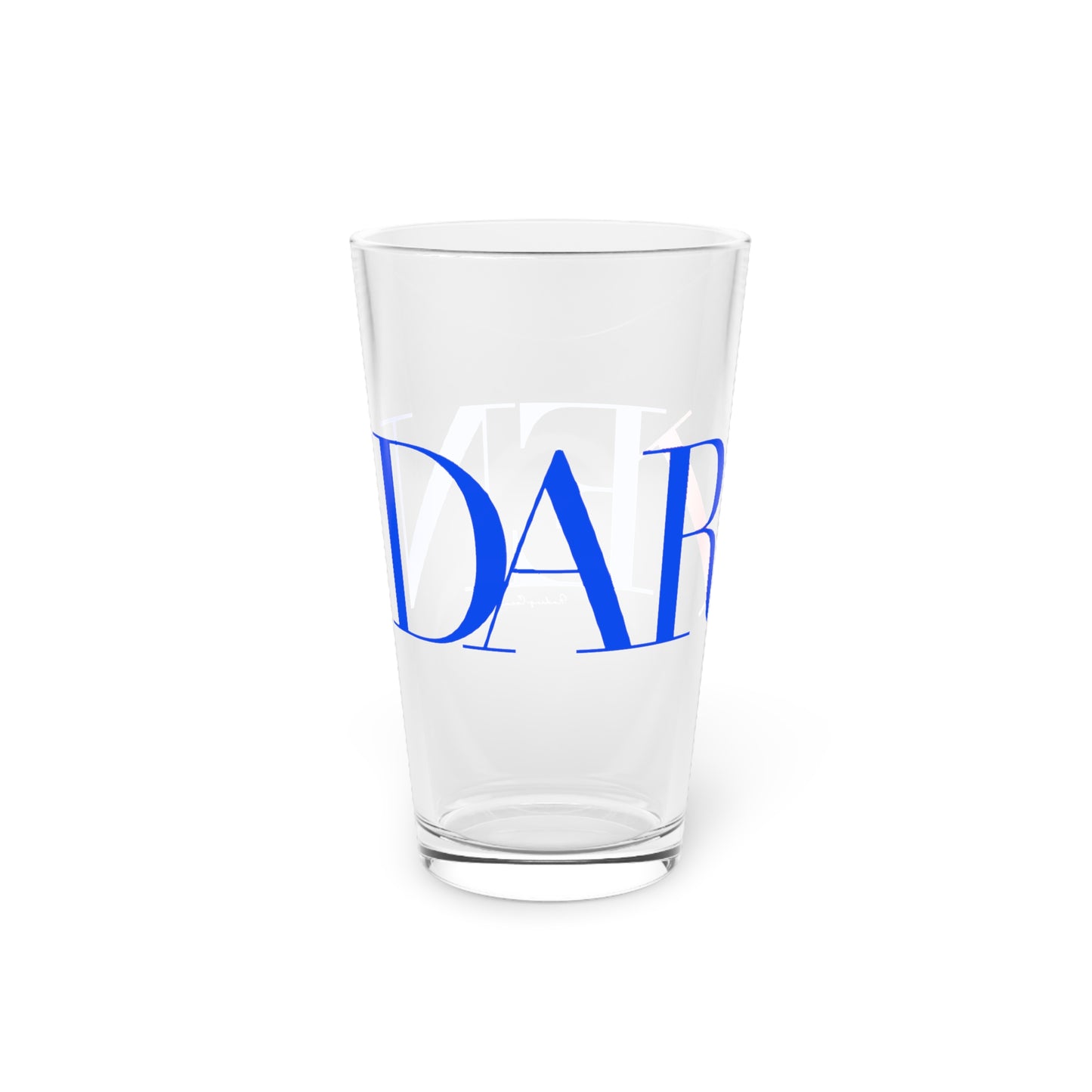 41 Tilt Darien Pint Glass, 16oz