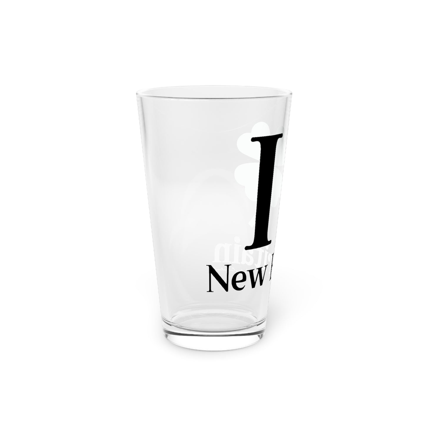 I Clover New Britain Pint Glass, 16oz
