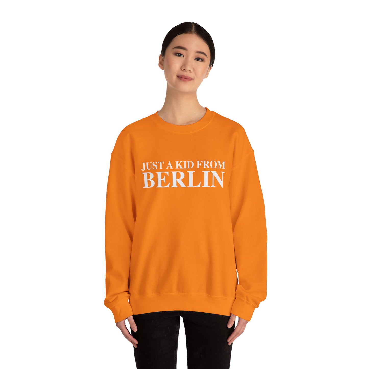 Just a kid from Berlin Unisex Heavy Blend™ Crewneck Sweatshirt