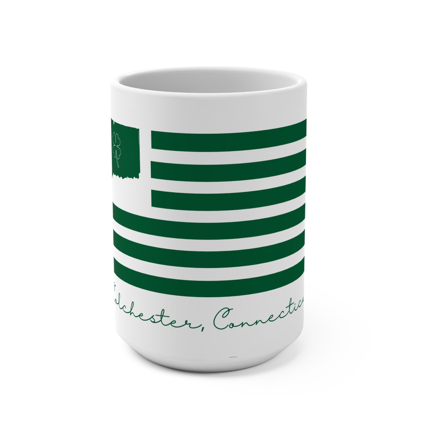 Colchester Connecticut St. Patrick’s Day Flag Mug 15oz