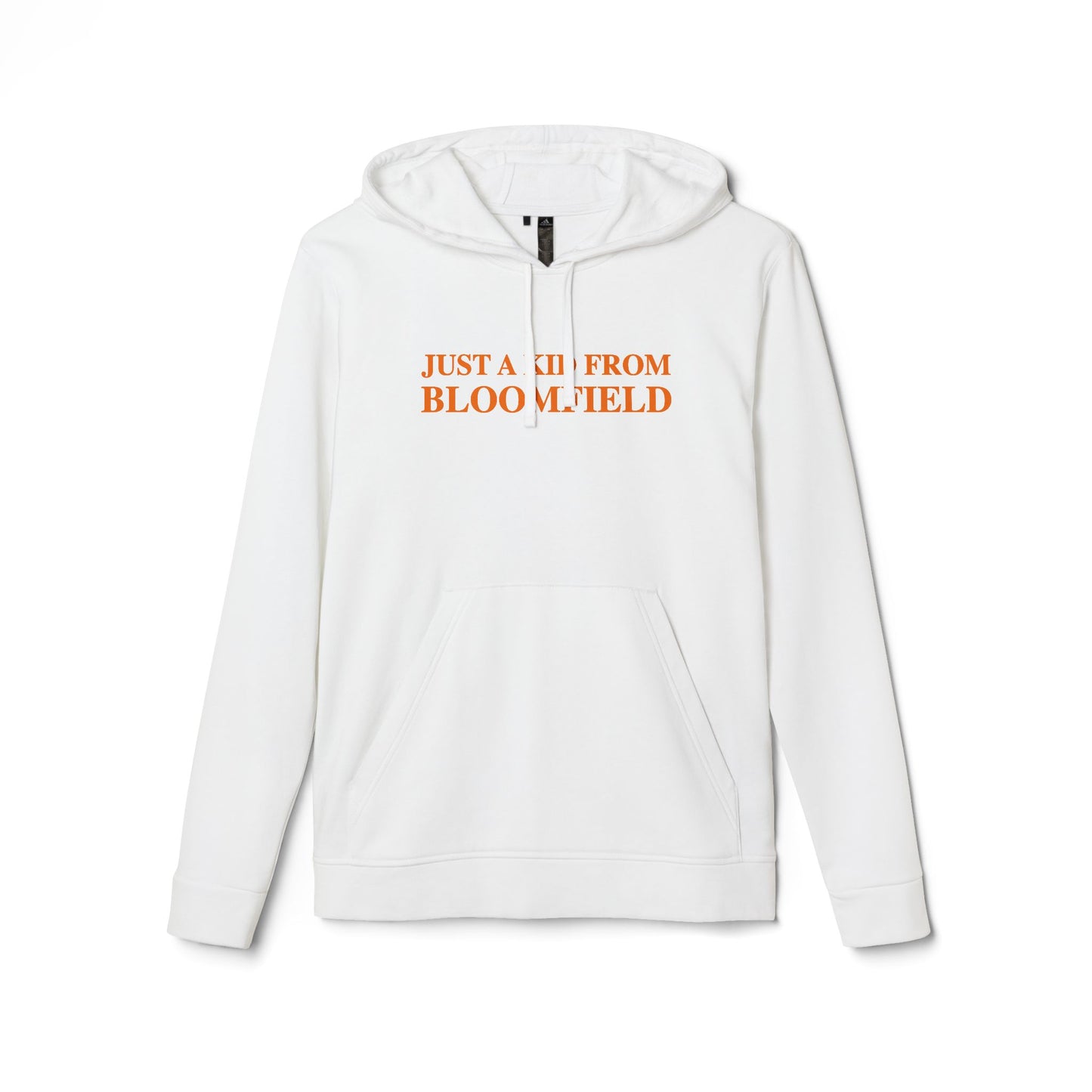 Just a kid from Bloomfield adidas Unisex Fleece Hoodie