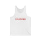 Just a kid from Stratford Unisex Jersey Tank Top