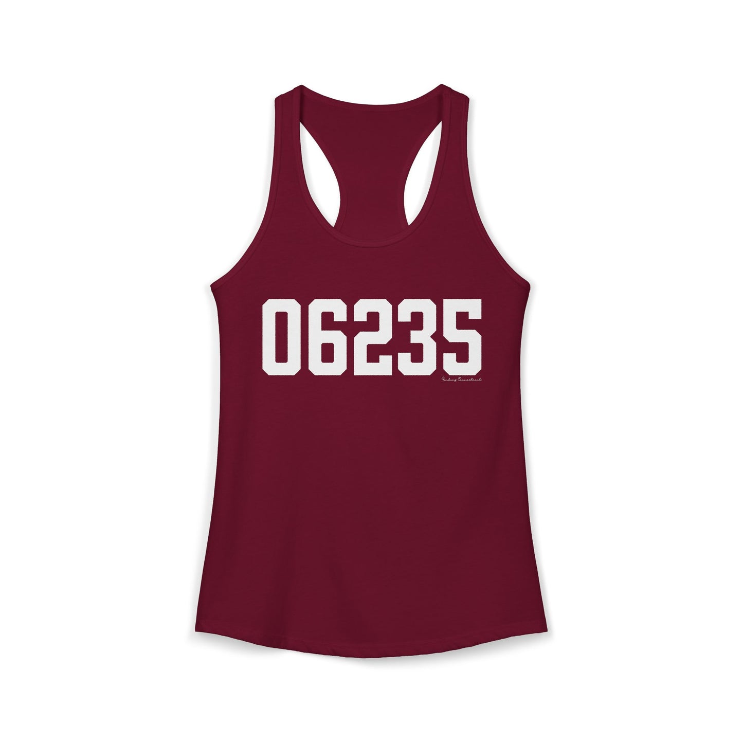 06235 Chaplin CT Zip Code Women's Ideal Racerback Tank Top