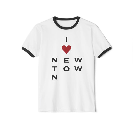 Newtown Vision Unisex Cotton Ringer T-Shirt