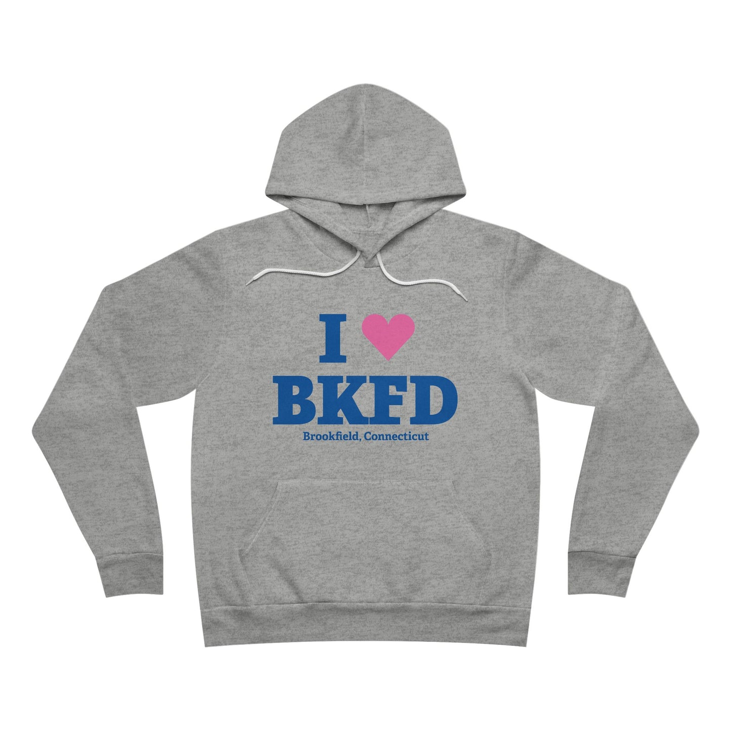I Heart BKFD Unisex Sponge Fleece Pullover Hoodie