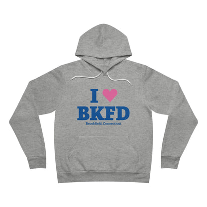I Heart BKFD Unisex Sponge Fleece Pullover Hoodie