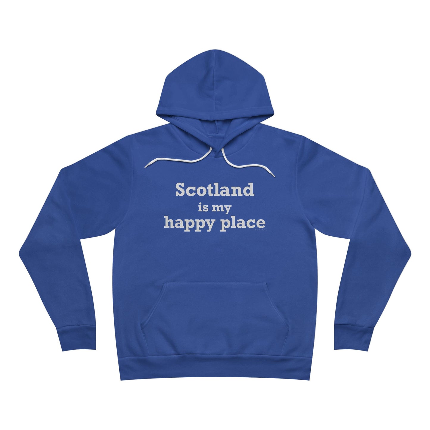 Scotland is My Happy Place Unisex Sponge Fleece Pullover Hoodie