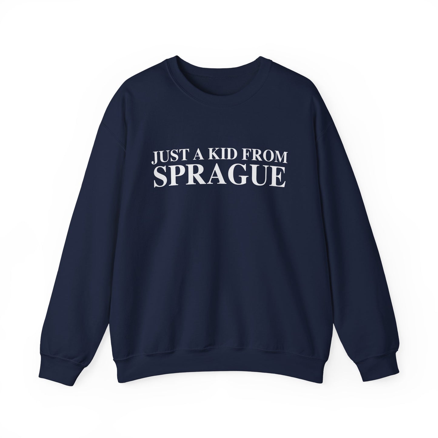 Just a kid from Sprague Unisex Heavy Blend™ Crewneck Sweatshirt