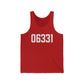 06331 Canterbury CT Zip Code Unisex Jersey Tank Top