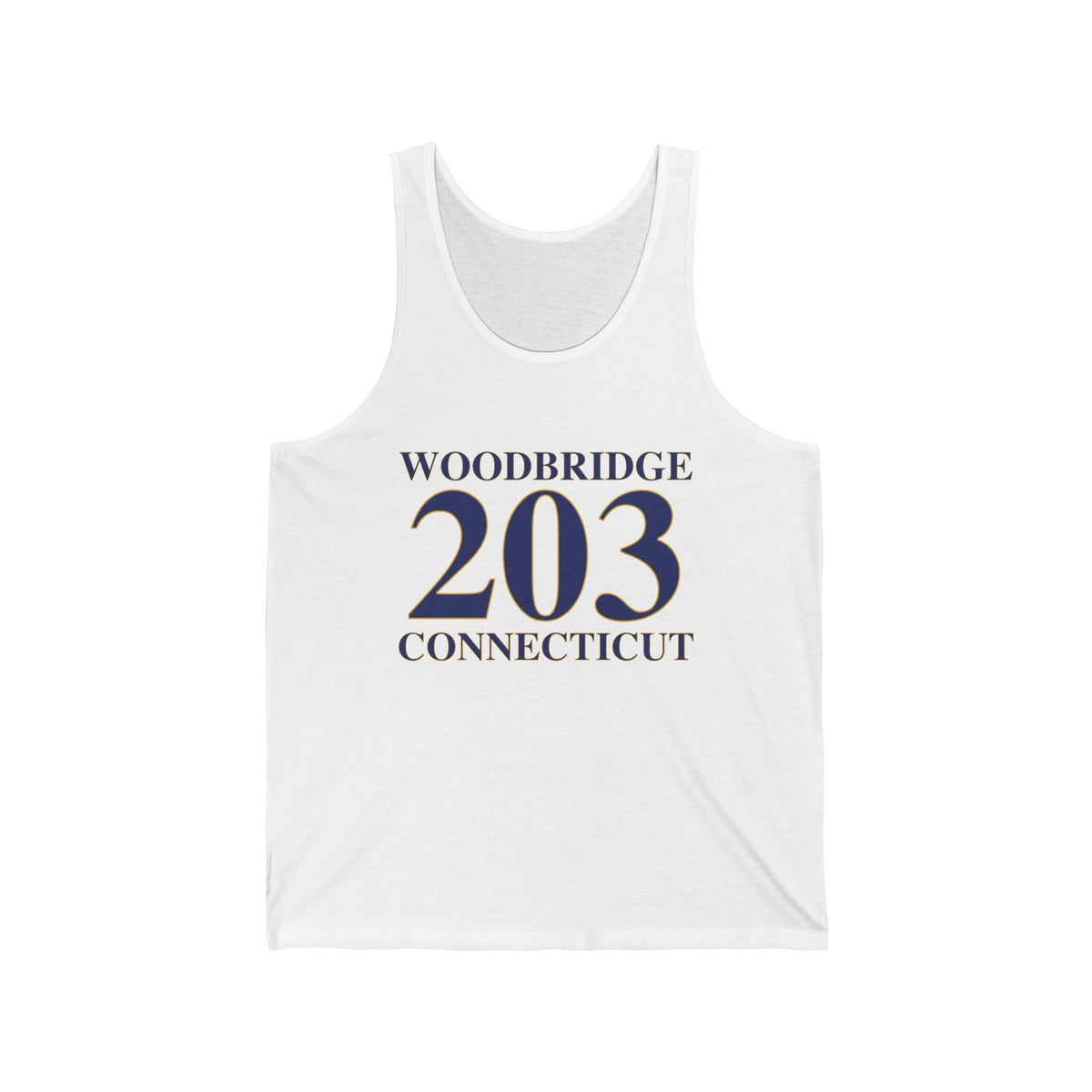Woodbridge 203 Connecticut Unisex Jersey Tank Top