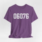 06076 Union CT Zip Code Unisex Jersey Short Sleeve T-Shirt