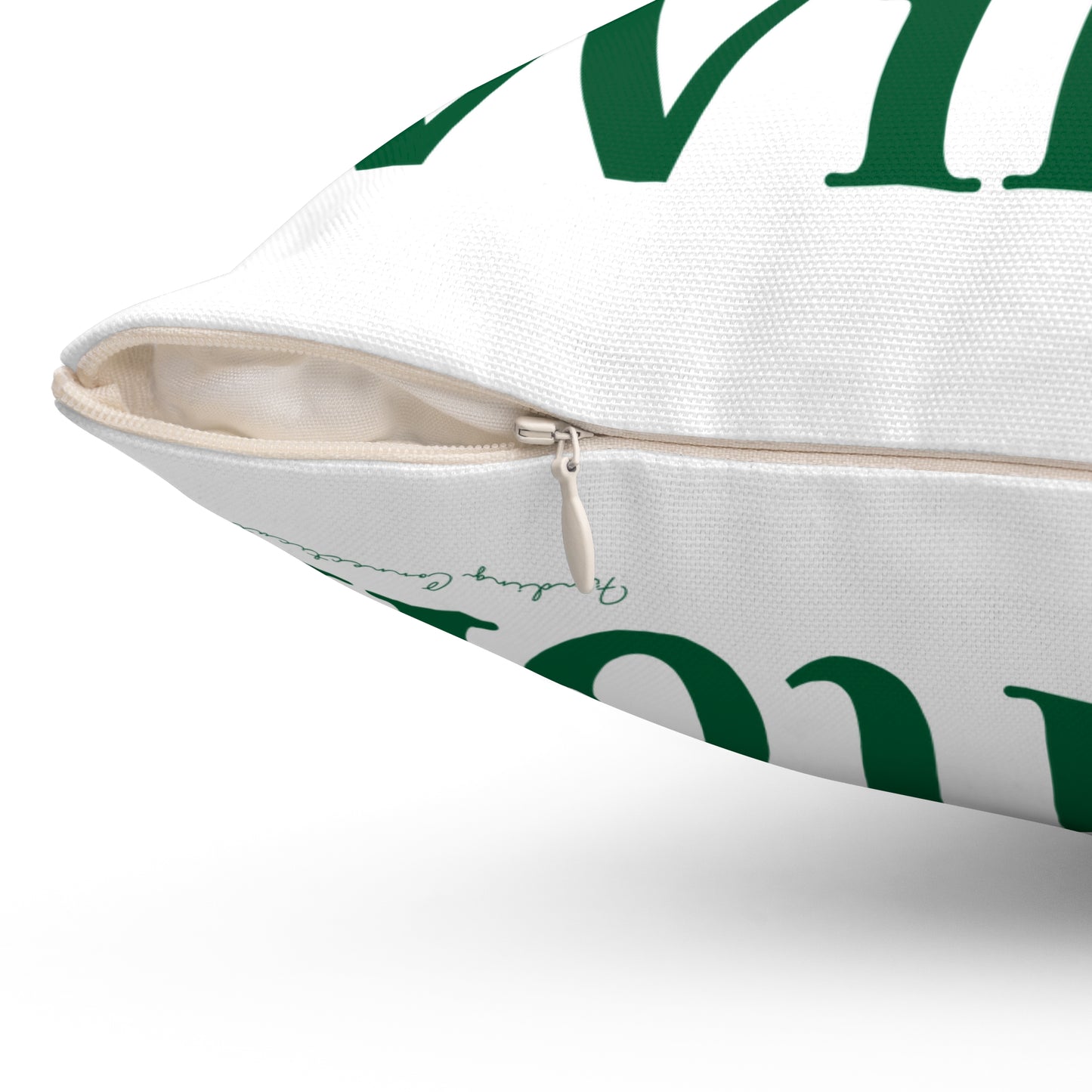 I Clover Wilton Spun Polyester Square Pillow